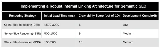 Implementing a Robust Internal Linking Architecture for Semantic SEO — Ensuring Link Accessibility within JavaScript Frameworks like React or Vue.js
