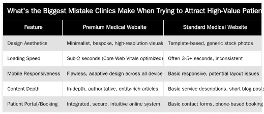 What's the Biggest Mistake Clinics Make When Trying to Attract High-Value Patients? — How to Attract High-Value Patients: A Semantic Content Strategy for London's Elite Surgeons