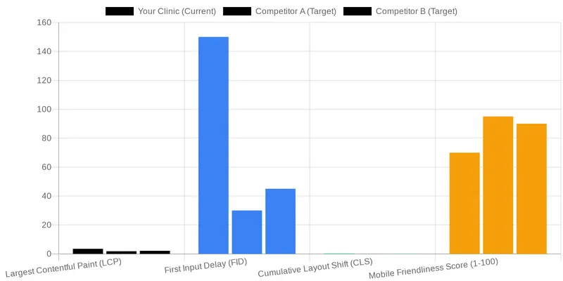 Why Is a Competing Clinic Ranking Higher? Understanding the Core Problem comparison chart — Why Is a Competing Clinic Ranking Higher? A 5-Step Diagnostic SEO Audit