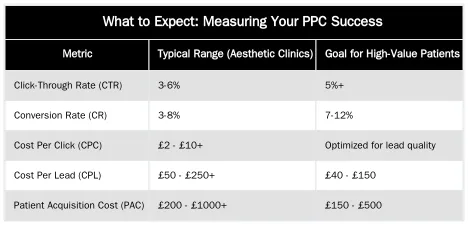 What to Expect: Measuring Your PPC Success — Why Your Google Ads Get Clicks But No Patients: A Conversion Audit Framework