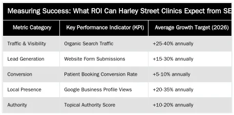 Measuring Success: What ROI Can Harley Street Clinics Expect from SEO? — Harley Street SEO: A Data-Driven Blueprint for Dominating London's Medical Sector in 2026