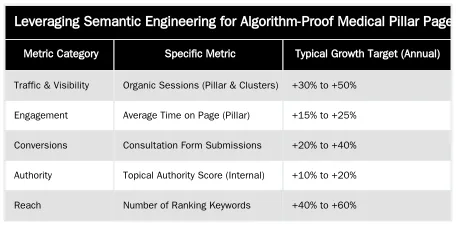 Leveraging Semantic Engineering for Algorithm-Proof Medical Pillar Pages — Pillar Page SEO Strategy for Medical Specialties